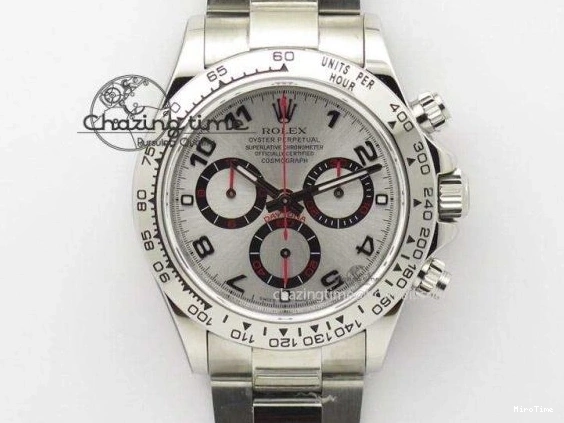 MiroTime 0516 Daytona 126515 QF 1:1 Best Edition Black RG Diamonds Dial on Oysterflex Strap SH4131 V Sophisticated 701